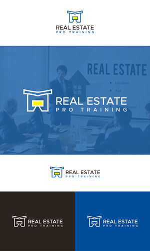 Logo Design by Tube light for Real Estate Pro Training | Design: #31883628