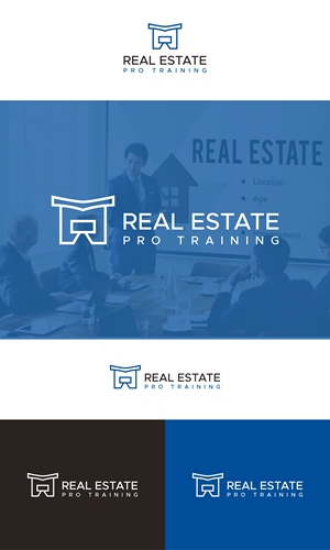 Logo Design by Tube light for Real Estate Pro Training | Design: #31883630