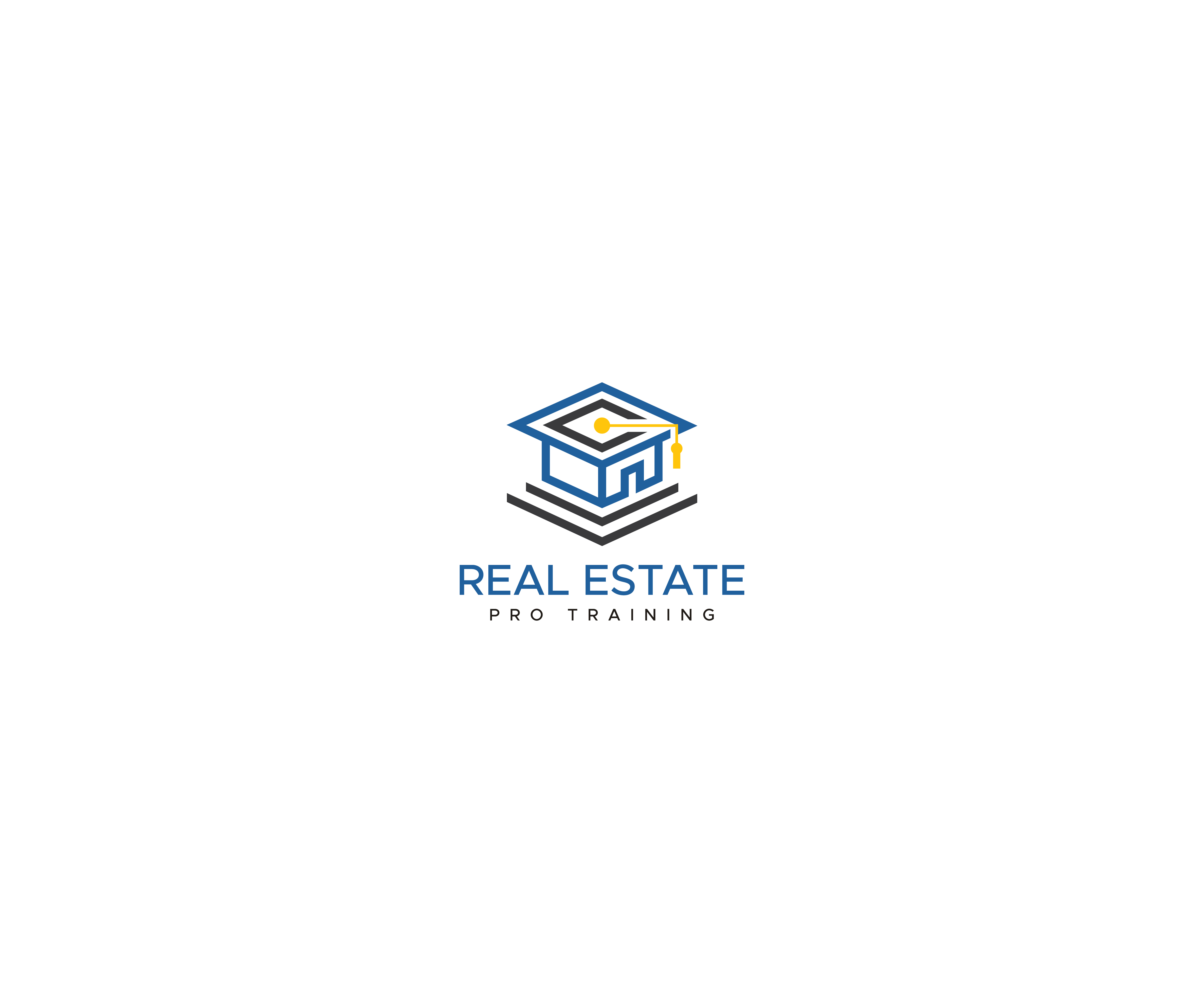 Logo Design by Tube light for Real Estate Pro Training | Design #31884136