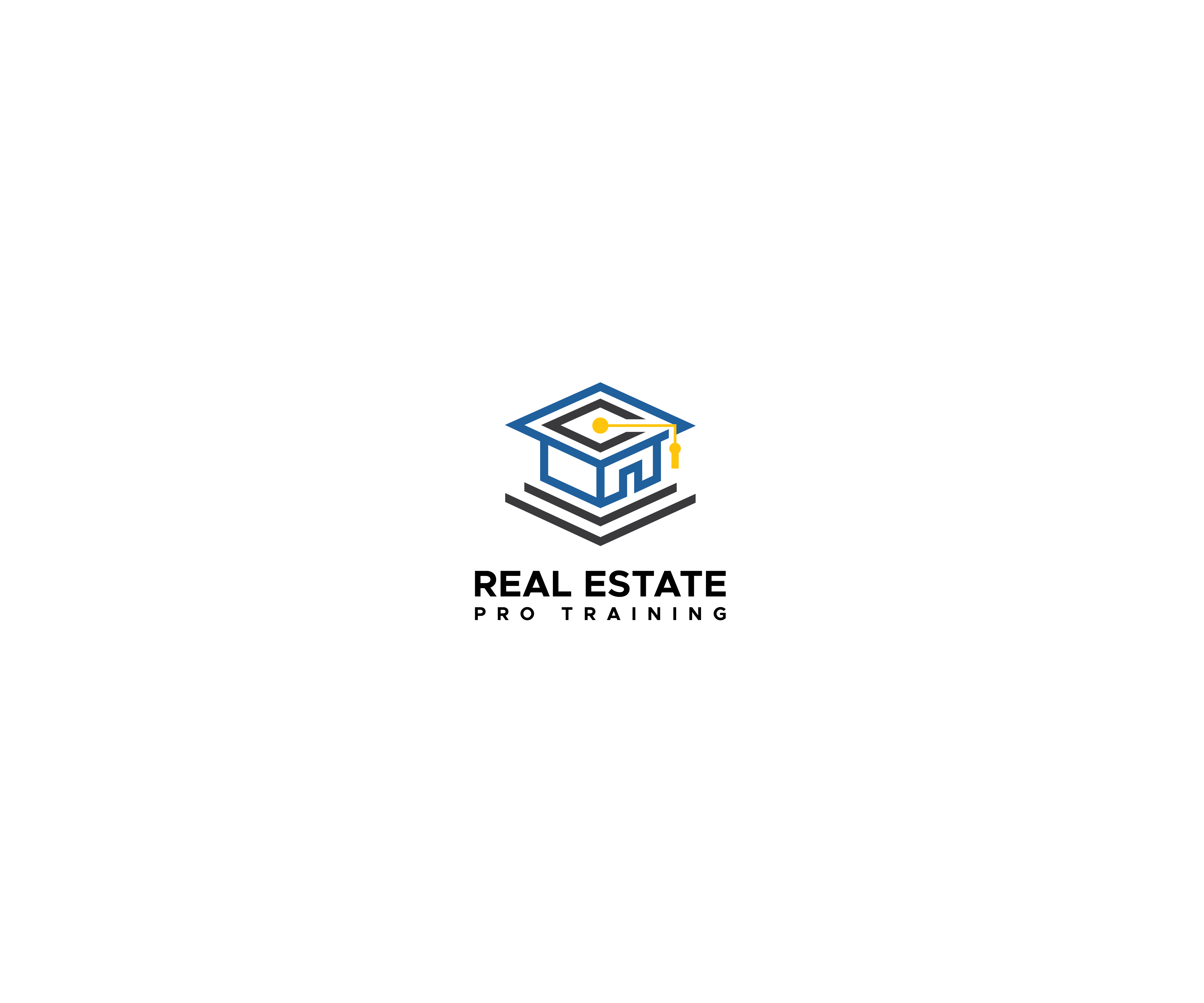Logo Design by Tube light for Real Estate Pro Training | Design #31884156