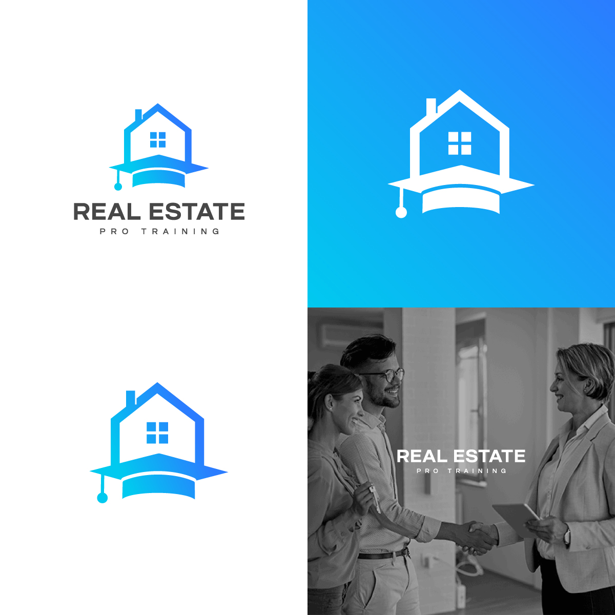 Logo Design by apik. for Real Estate Pro Training | Design #31855500