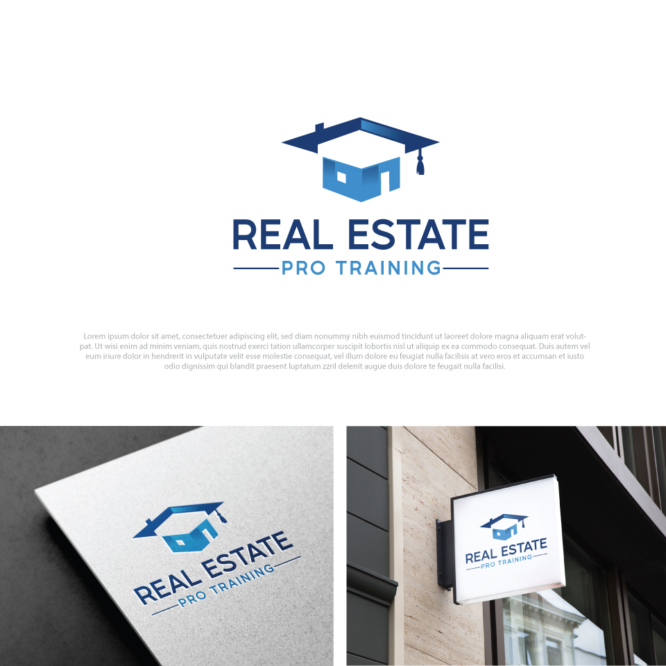 Logo Design by webeezine for Real Estate Pro Training | Design #31878778