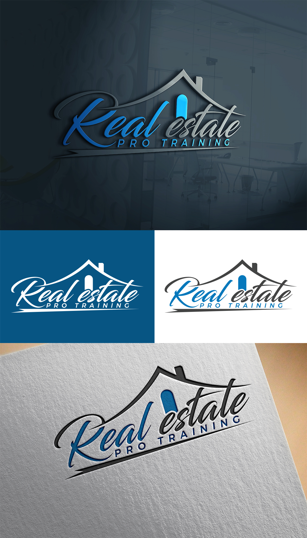 Logo Design by Imran_me for Real Estate Pro Training | Design #31853105