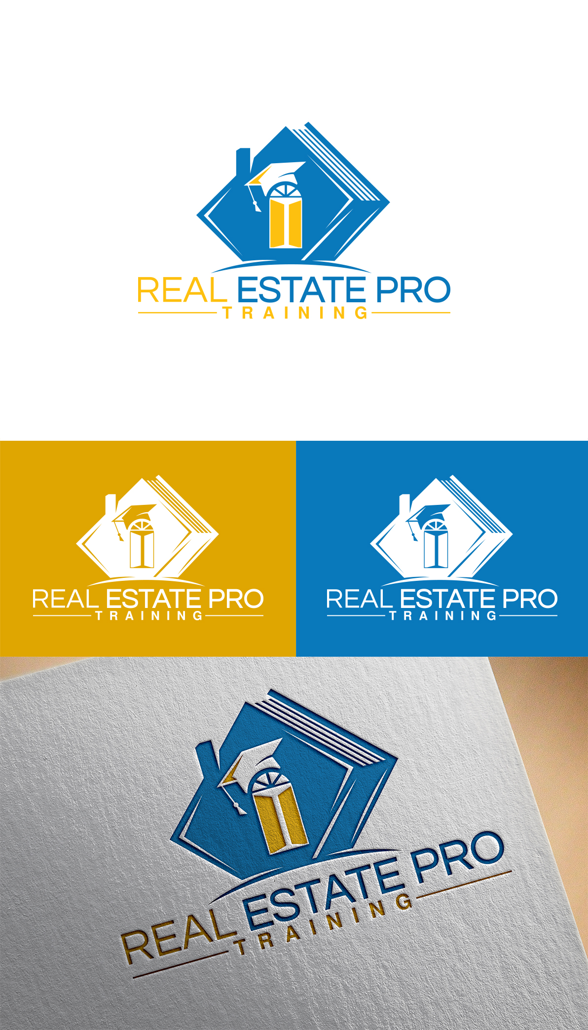 Logo Design by Imran_me for Real Estate Pro Training | Design #31855104