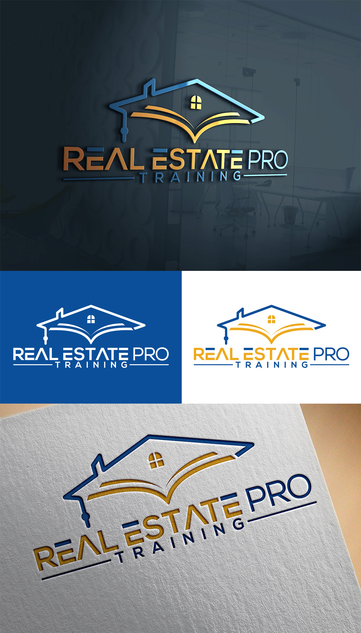 Logo Design by Imran_me for Real Estate Pro Training | Design #31859027