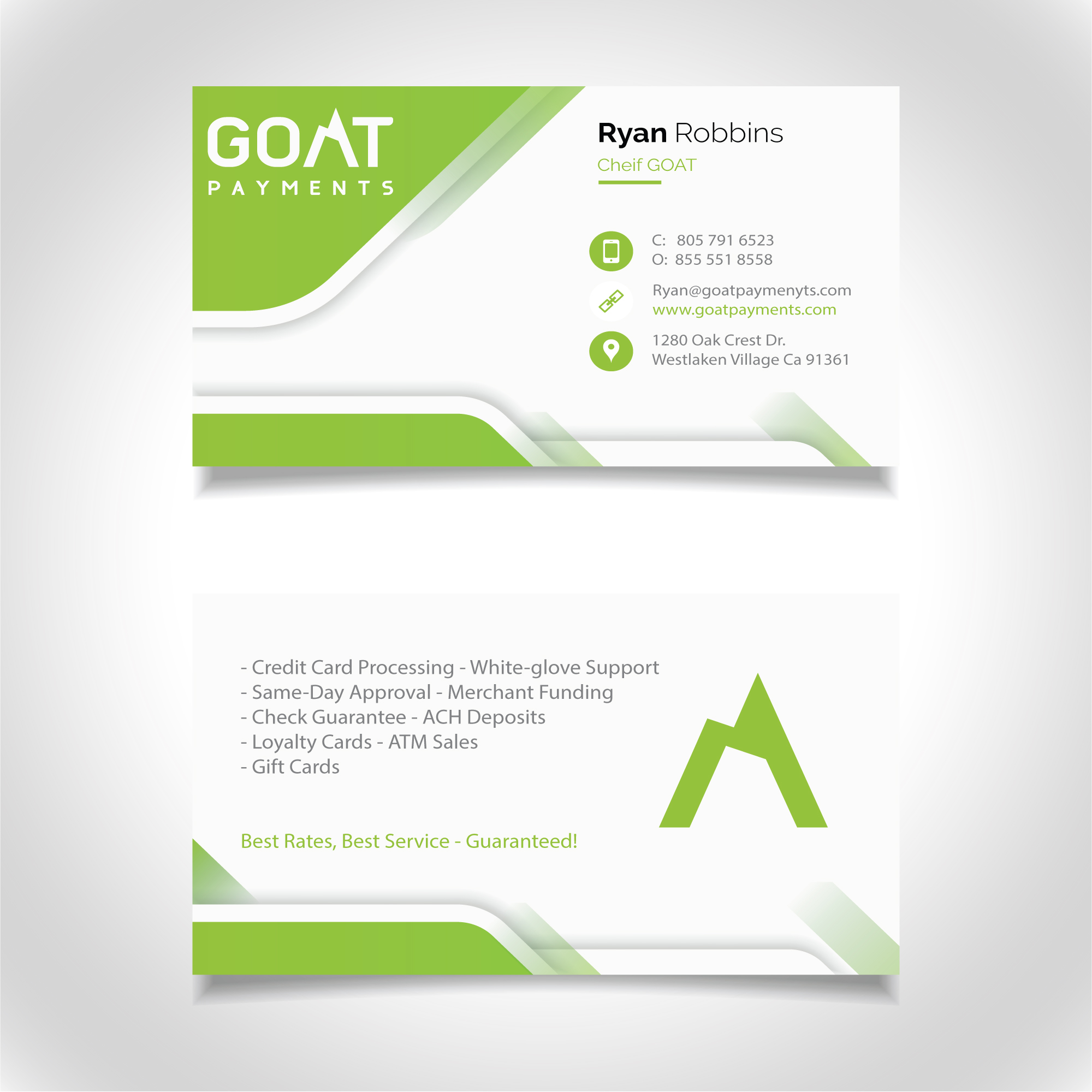 Visitenkarten-Design von TripleAesthetic für dieses Projekt | Design #31845890