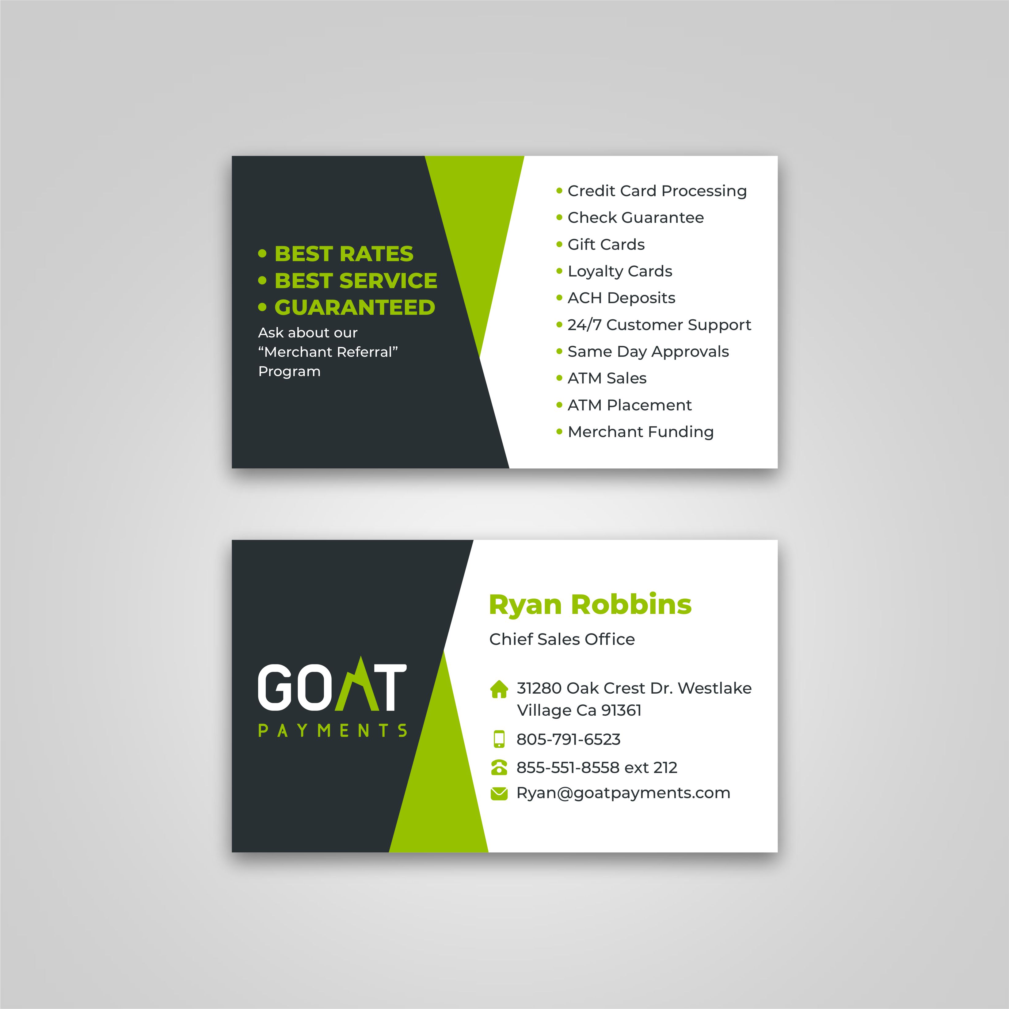 Business Card Design by Dzhafir for this project | Design #31848583