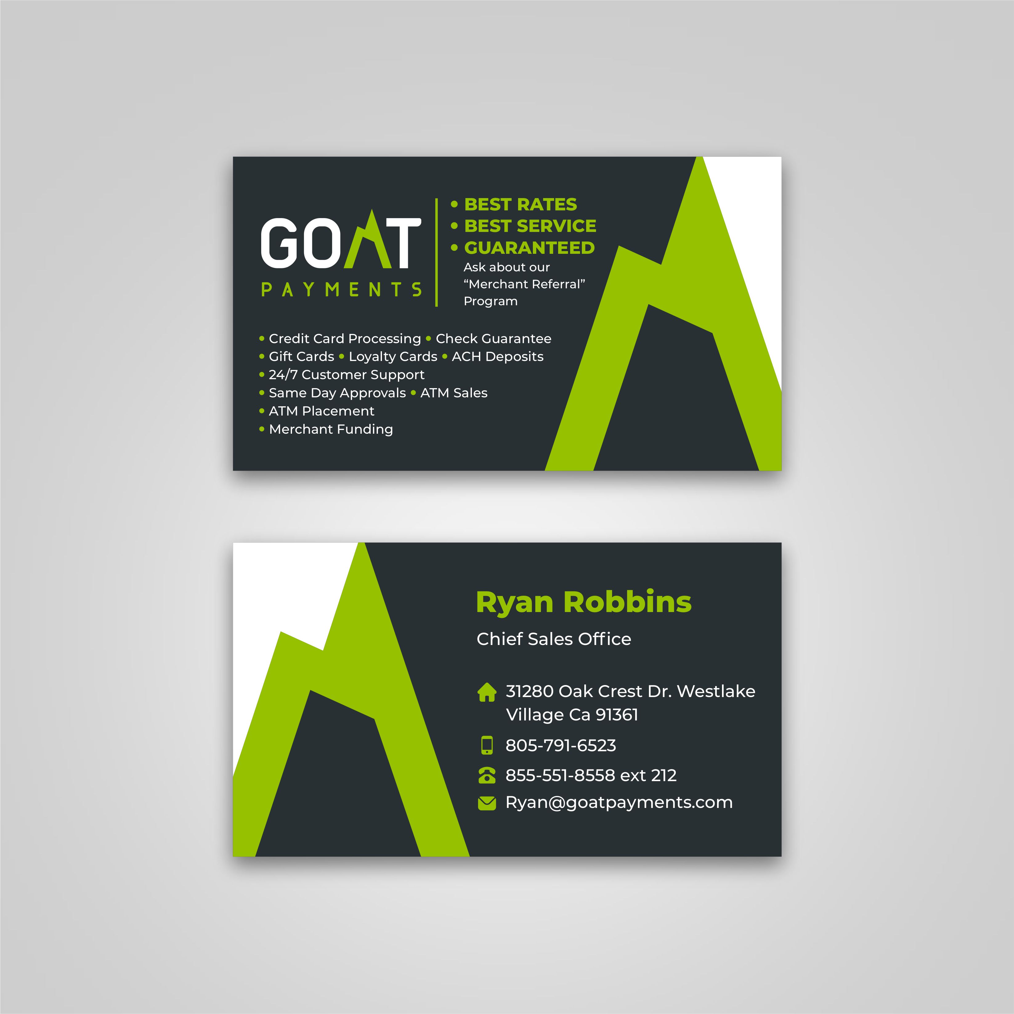 Business Card Design by Dzhafir for this project | Design #31848584
