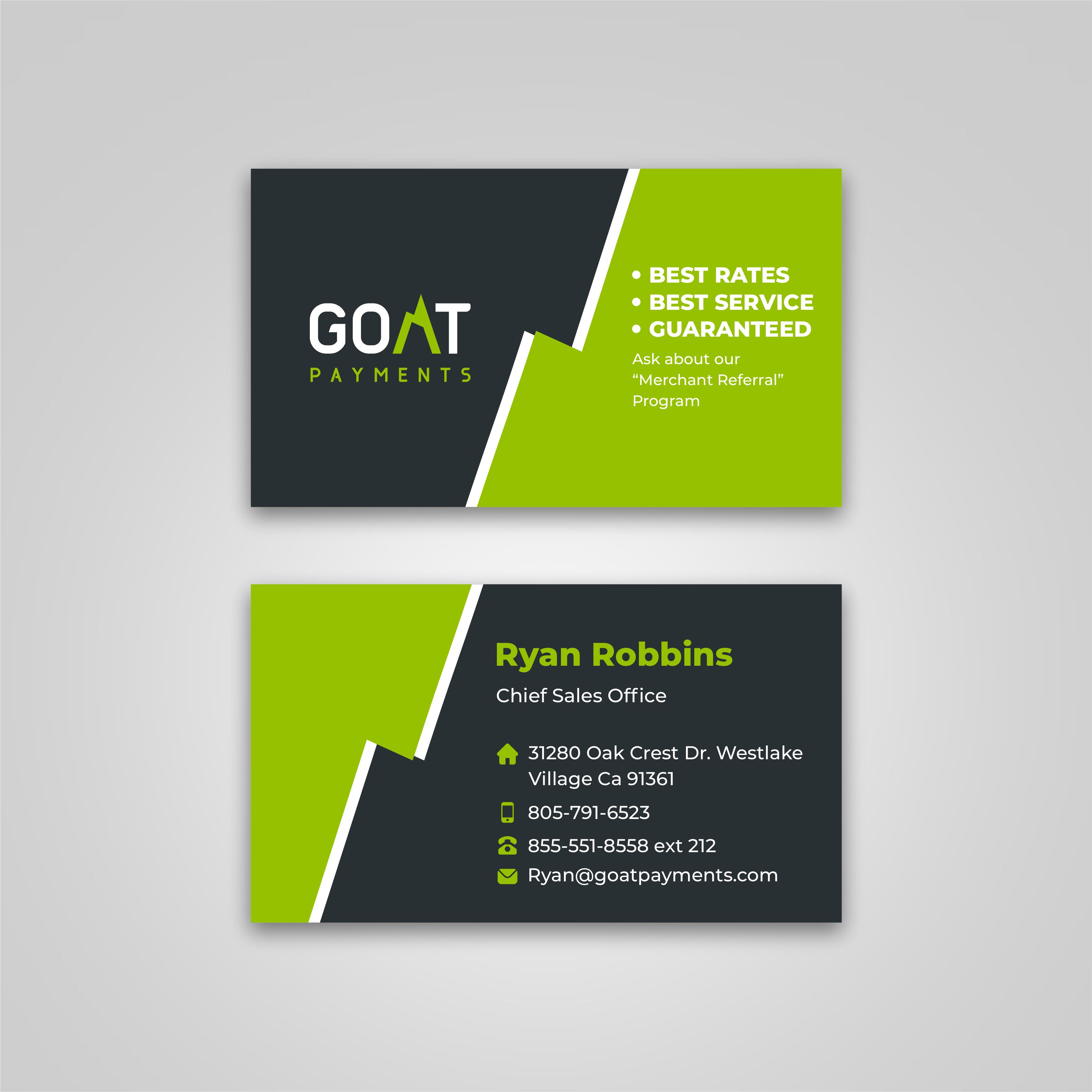 Business Card Design by Dzhafir for this project | Design #31848585