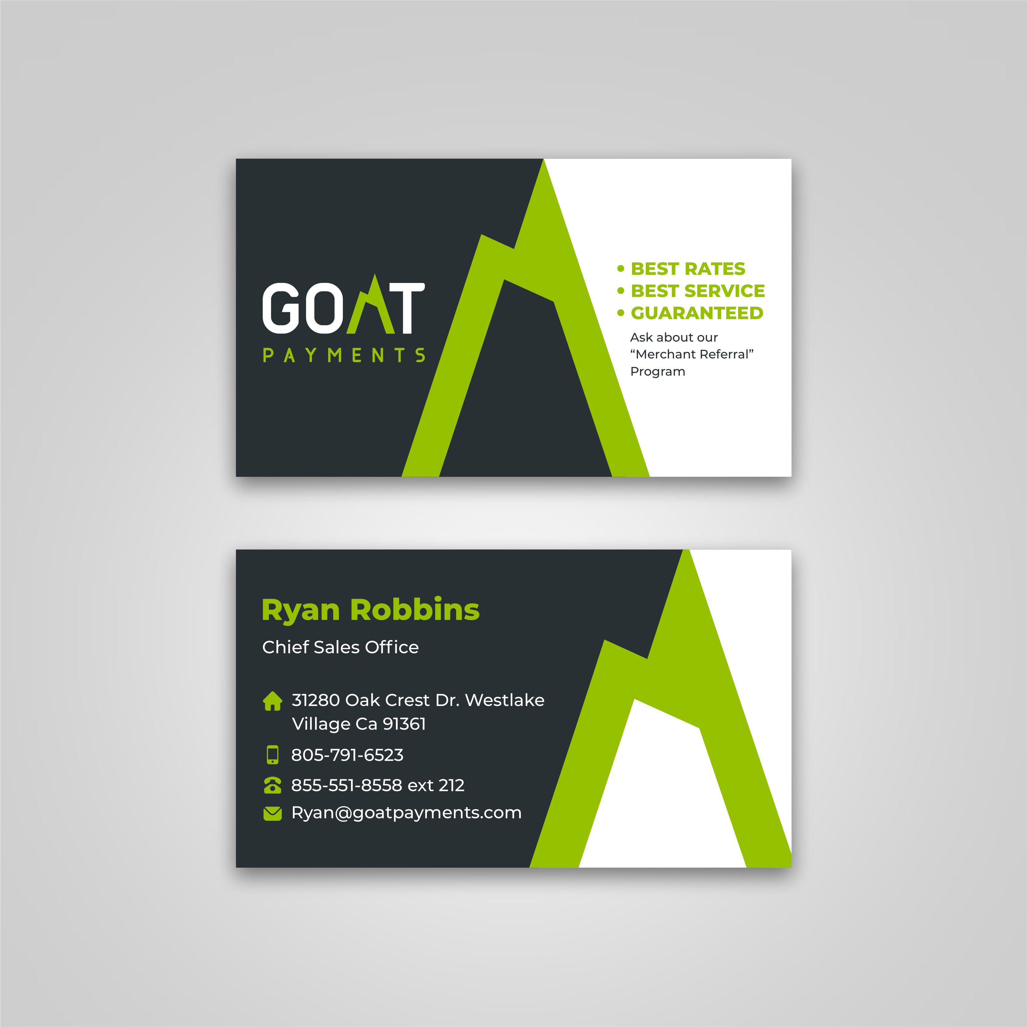 Business Card Design by Dzhafir for this project | Design #31848586