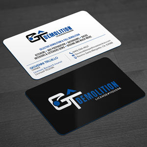 Visitenkarten-Design von WellDesign für GT Demolition | Design: #31849573