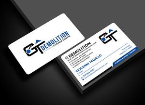 Visitenkarten-Design von Sun Moon Graphic Designer für GT Demolition | Design: #31847451