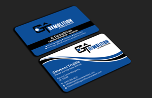 Diseño de Tarjeta de Presentación por DesignerShahadat para GT Demolition | Diseño: #31847770