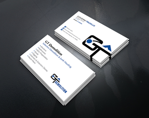 Visitenkarten-Design von artbitin für GT Demolition | Design: #31847116
