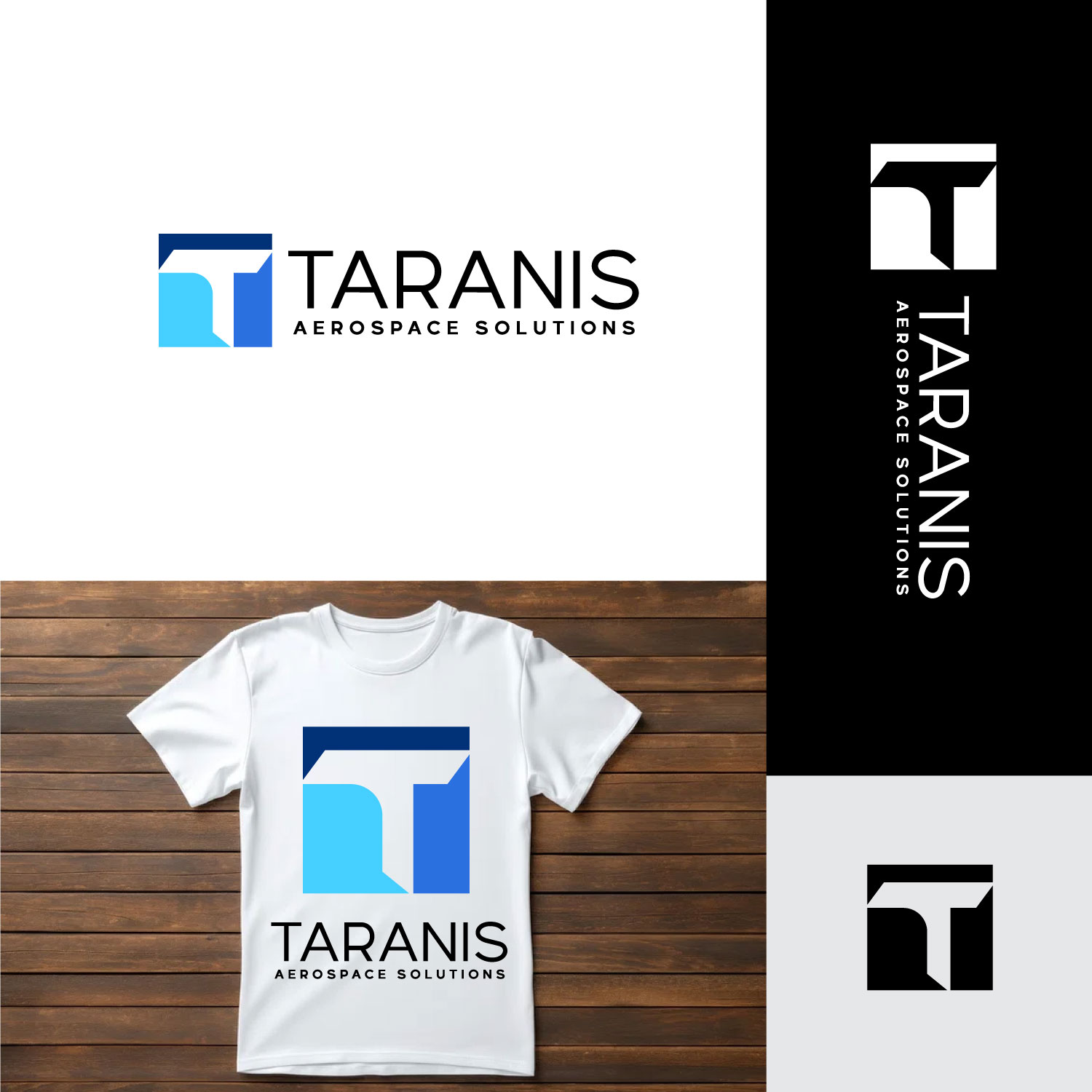 Logo Design by Modan Mohan Mohini for Taranis Aerospace Solutions | Design #31858246