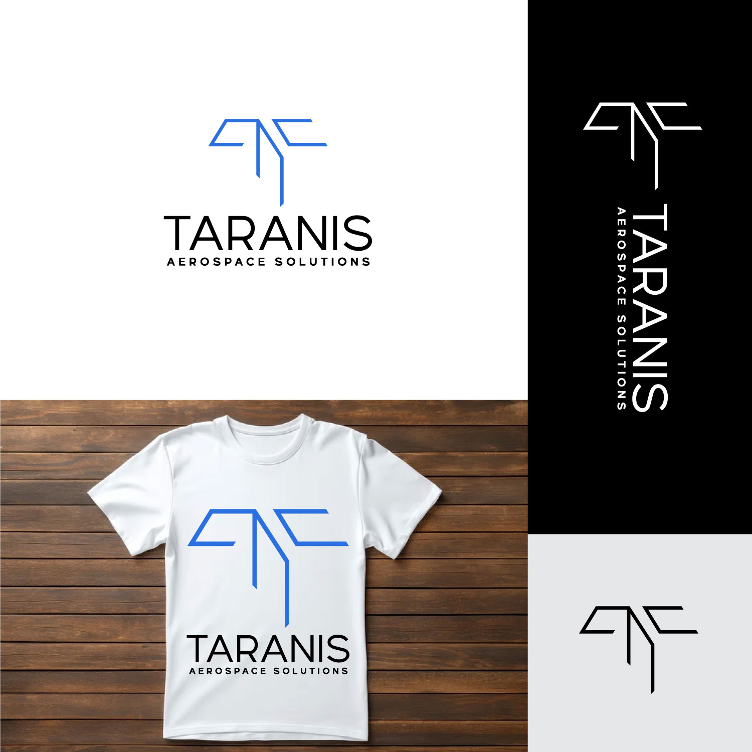 Logo Design by Modan Mohan Mohini for Taranis Aerospace Solutions | Design #31858251