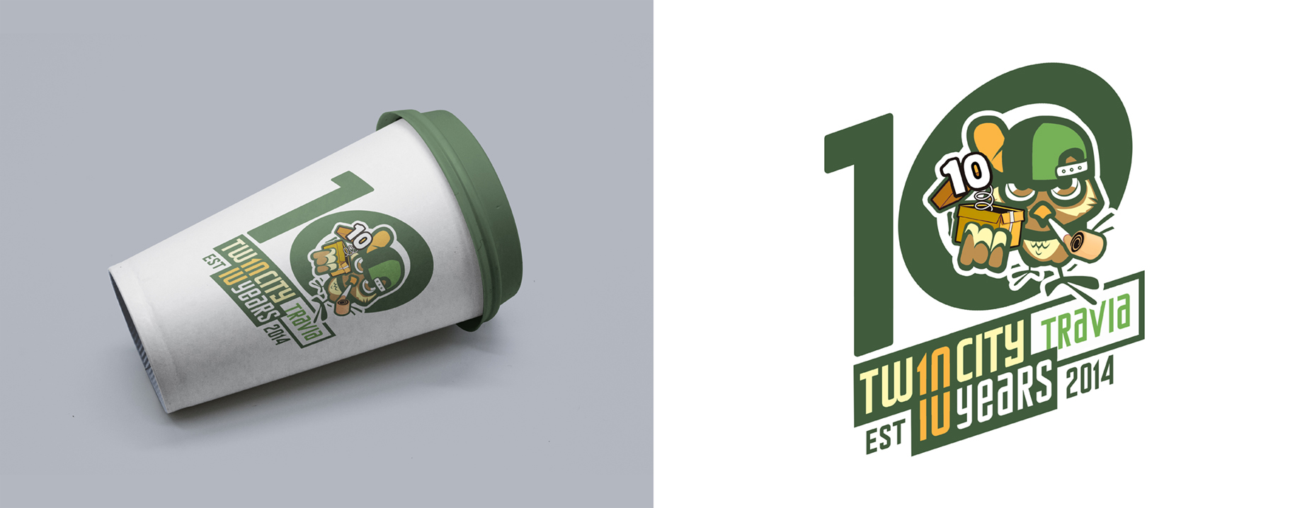 Graphic Design by Pixel Rain for Twin City Trivia | Design #31892736