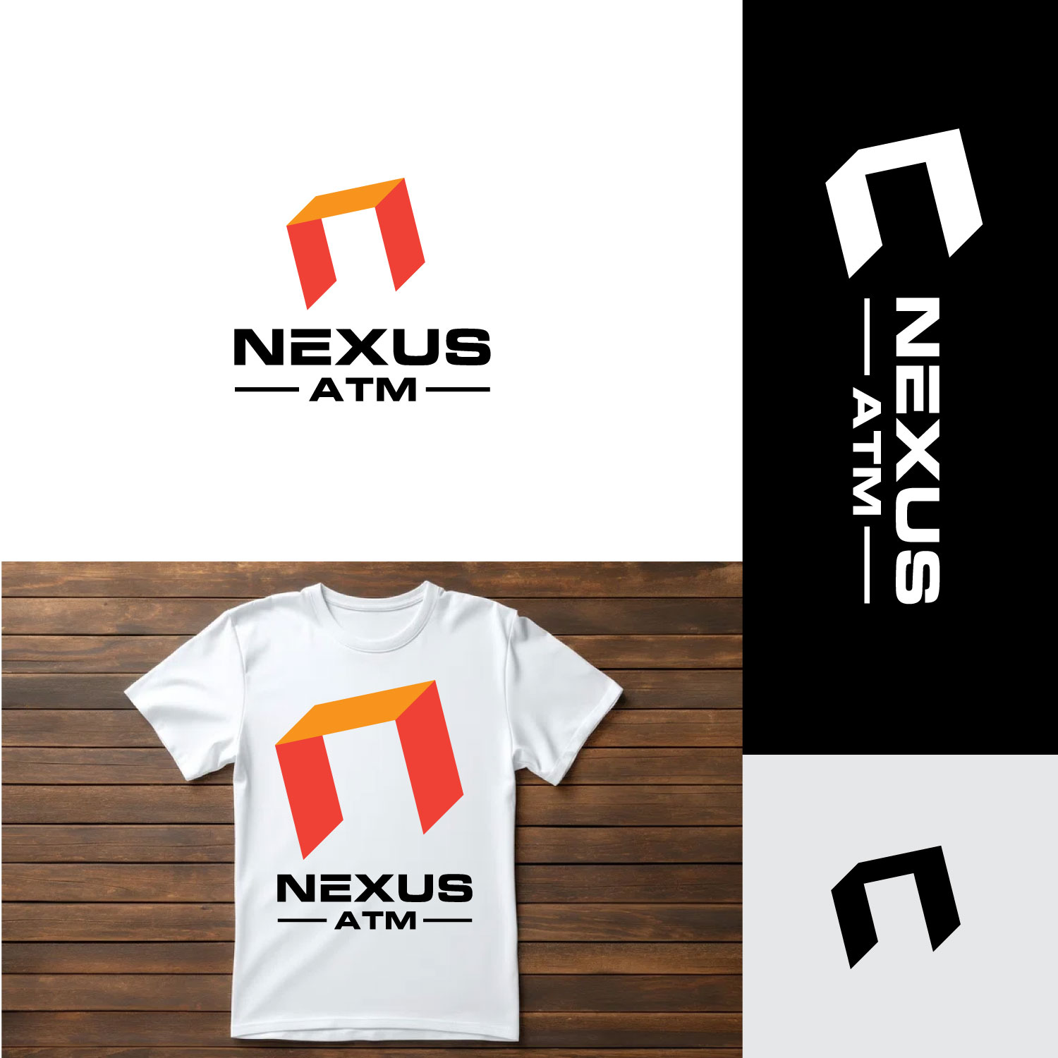 Logo Design by Modan Mohan Mohini for Nexus ATM | Design #31865890