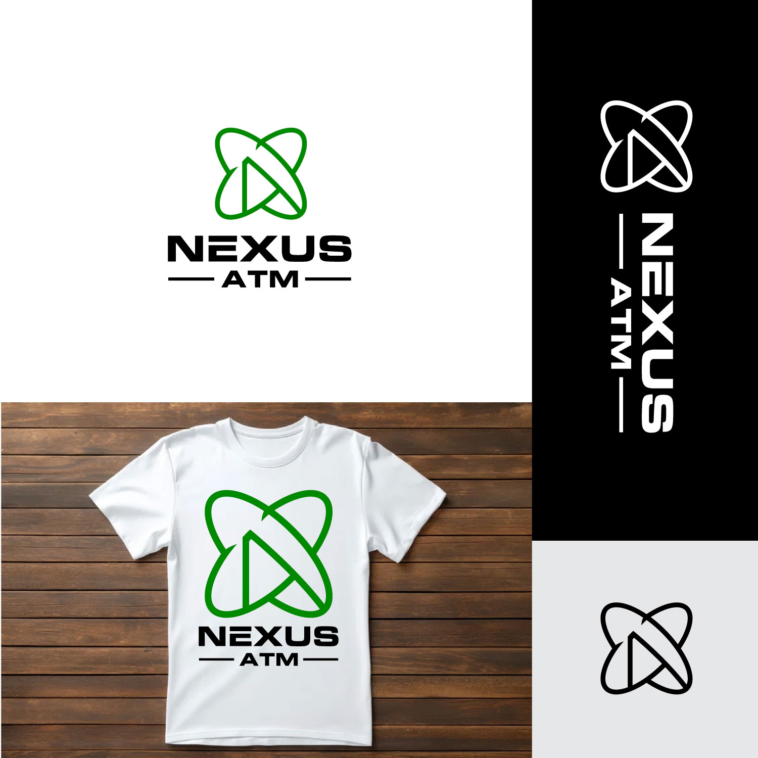 Logo Design by Modan Mohan Mohini for Nexus ATM | Design #31865891