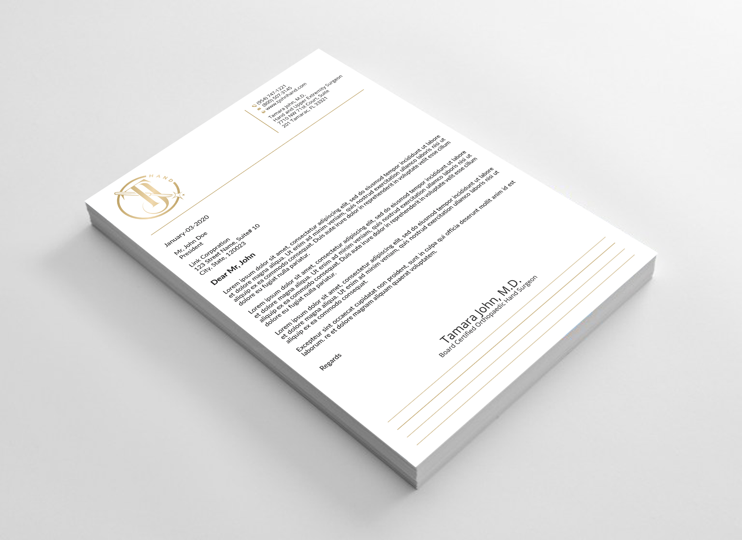 Diseño de Membrete por Expert Bappy para este proyecto | Diseño #31863676