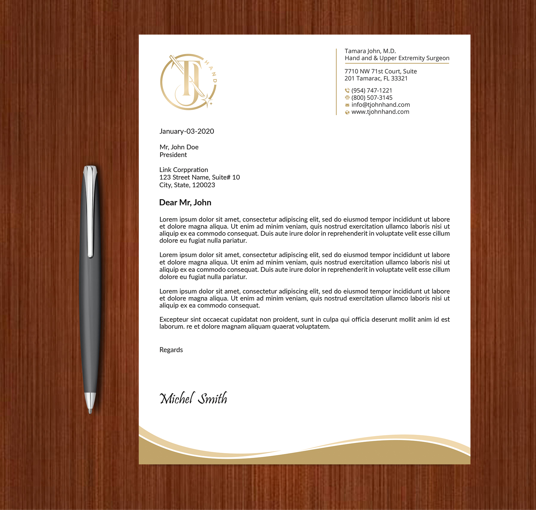 Diseño de Membrete por Expert Bappy para este proyecto | Diseño #31901255