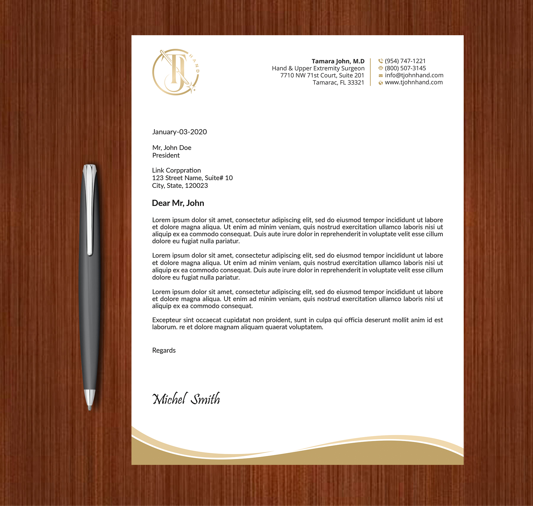 Diseño de Membrete por Expert Bappy para este proyecto | Diseño #31945977