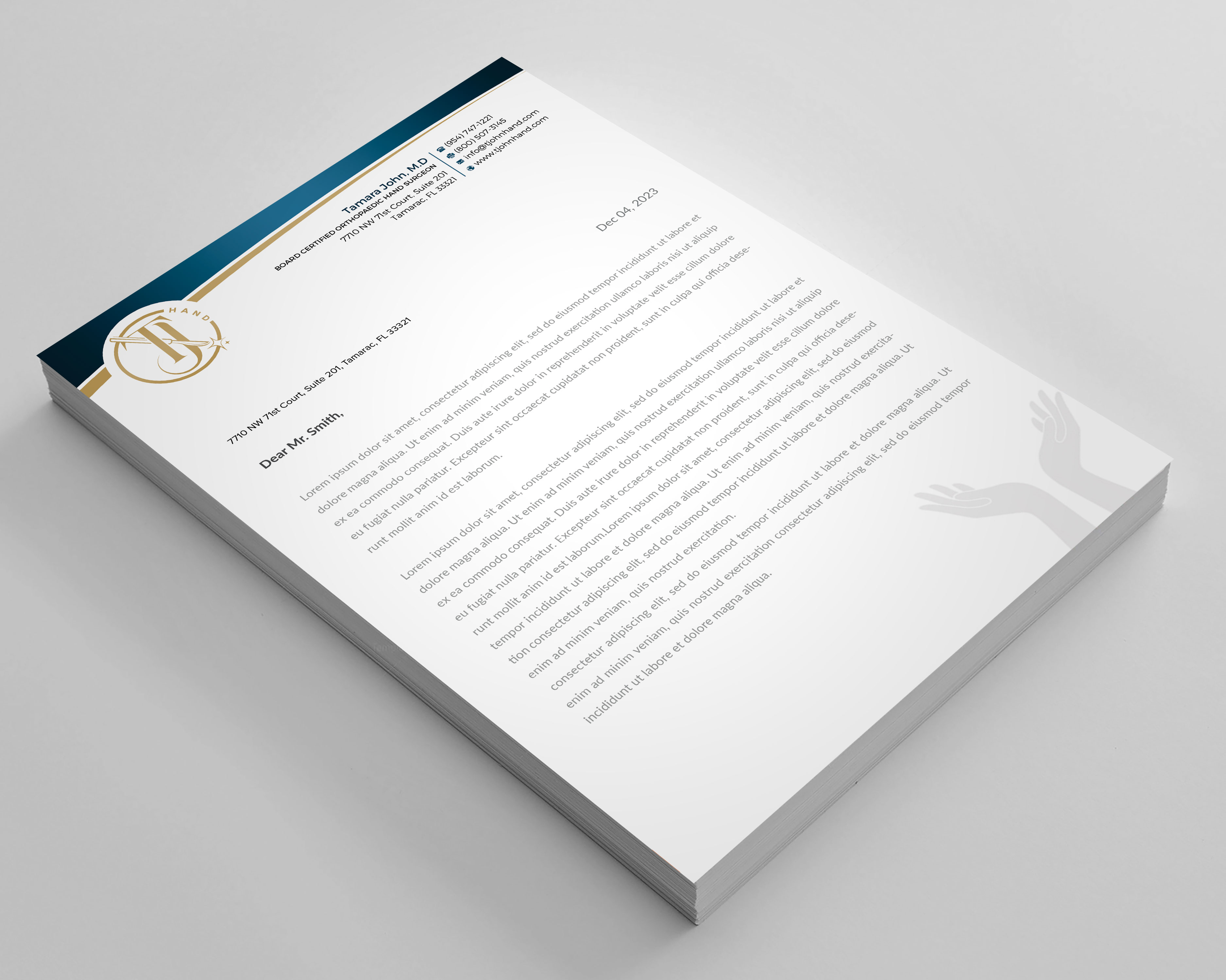 Letterhead Design by sabbir049 for this project | Design #31897898