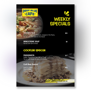Menu Design by YourLogoMaster for this project | Design: #31875480