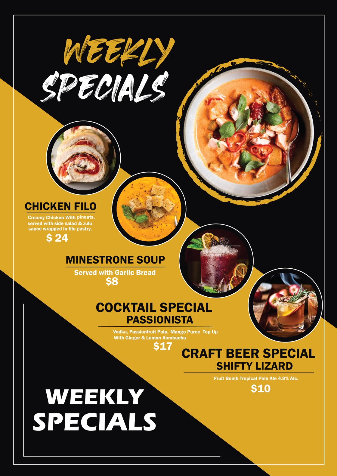 Menu Design by Krold IT Solutions for this project | Design #31862037