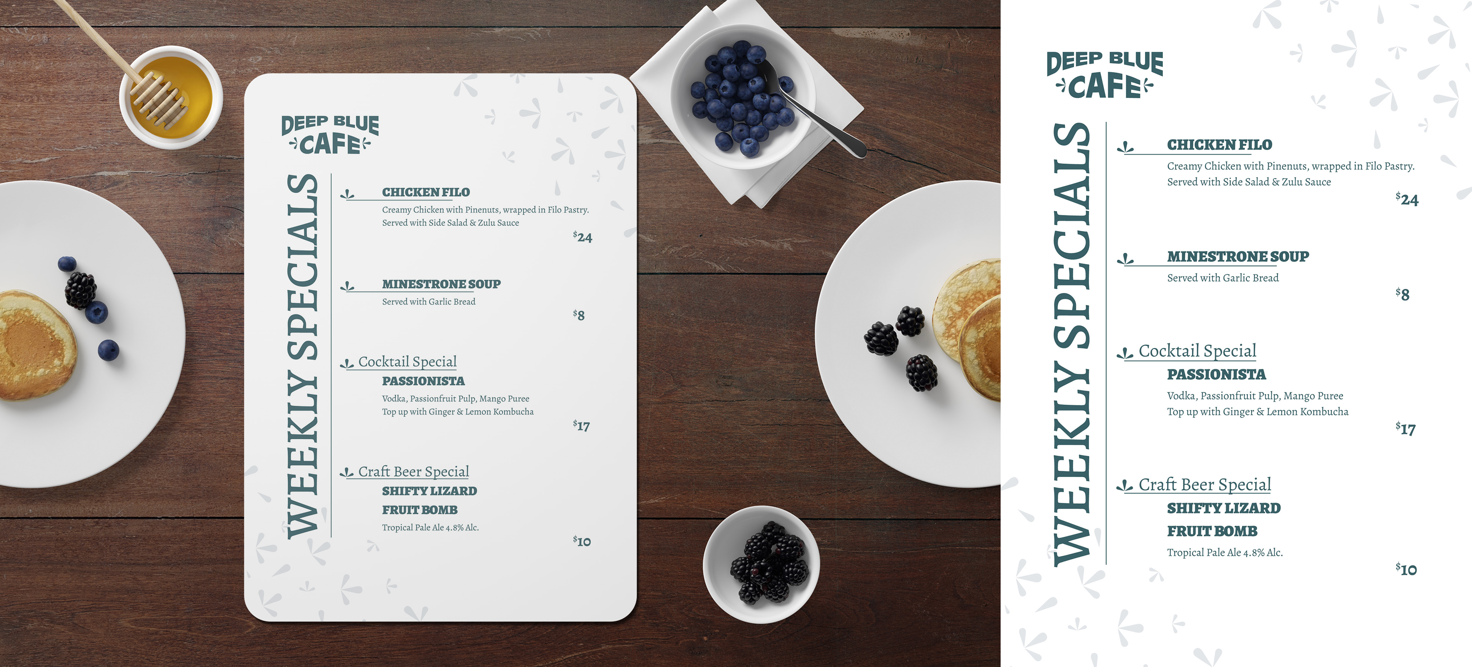 Menu Design by Impressive Designs for this project | Design #31865559