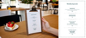 Menu Design by Impressive Designs for this project | Design: #31865563