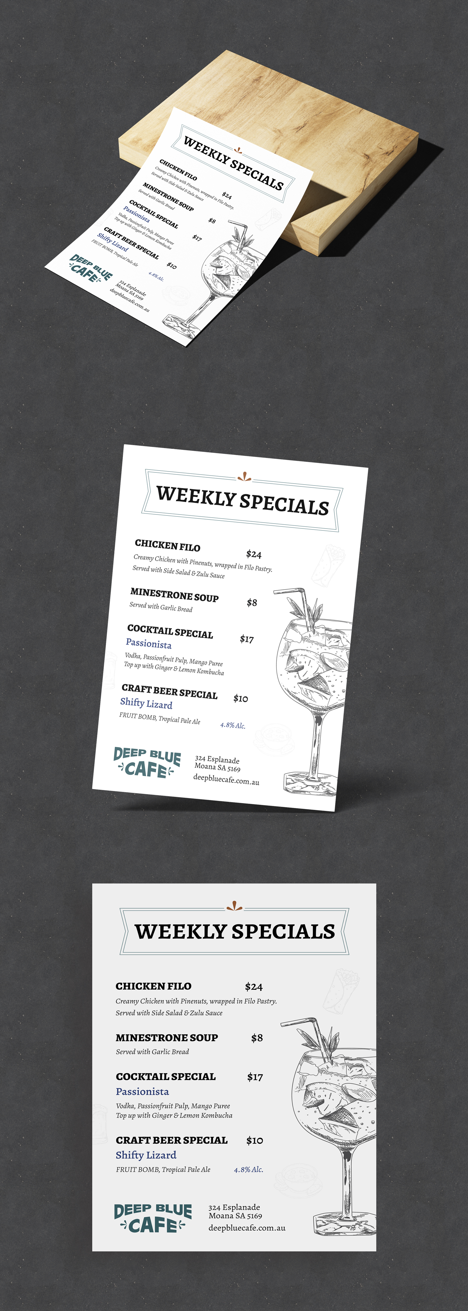 Menu Design by vcreatived for this project | Design #31896526