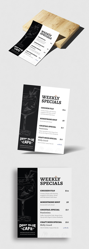 Menu Design by vcreatived for this project | Design: #31896528