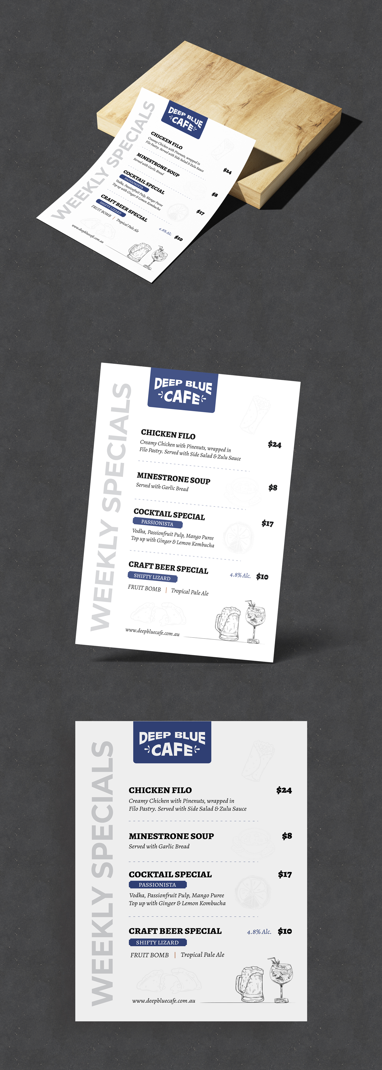 Menu Design by vcreatived for this project | Design #31896529