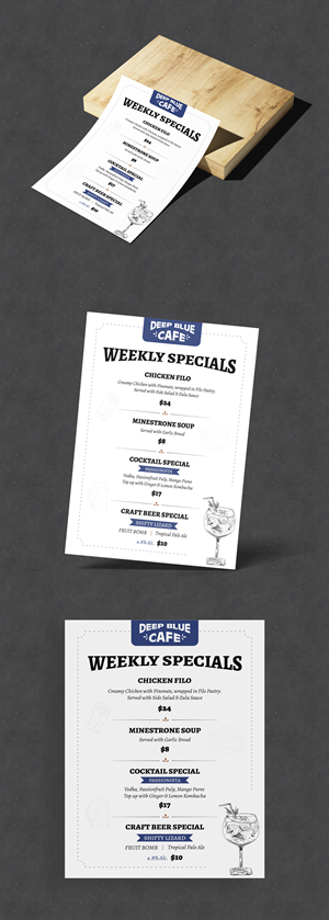 Menu Design by vcreatived for this project | Design: #31896530