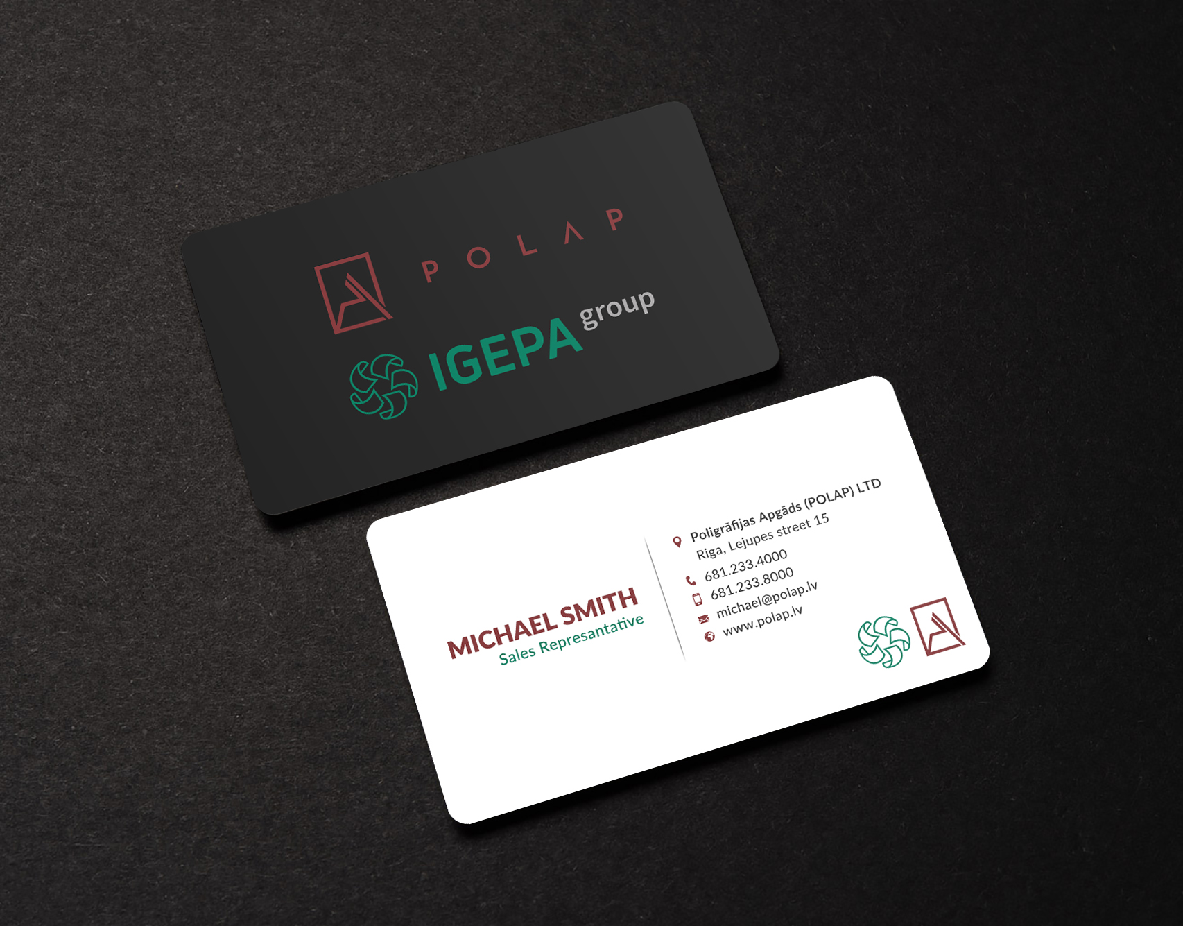 Design de Carte de Visite par Sun Moon Graphic Designer pour SIA Poligrafijas Apgads POLAP | Design #31859875