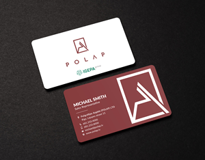 Diseño de Tarjeta de Presentación por Sun Moon Graphic Designer para SIA Poligrafijas Apgads POLAP | Diseño: #31859882