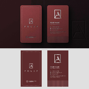 Business Card Design by Design_Duo for SIA Poligrafijas Apgads POLAP | Design: #31889373