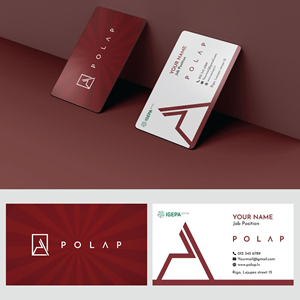 Business Card Design by Design_Duo for SIA Poligrafijas Apgads POLAP | Design: #31890273