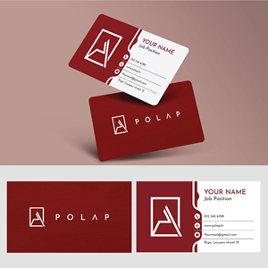 Business Card Design by Design_Duo for SIA Poligrafijas Apgads POLAP | Design: #31890274