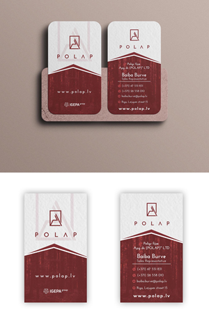 Visitenkarten-Design von debdesign für SIA Poligrafijas Apgads POLAP | Design: #31867734