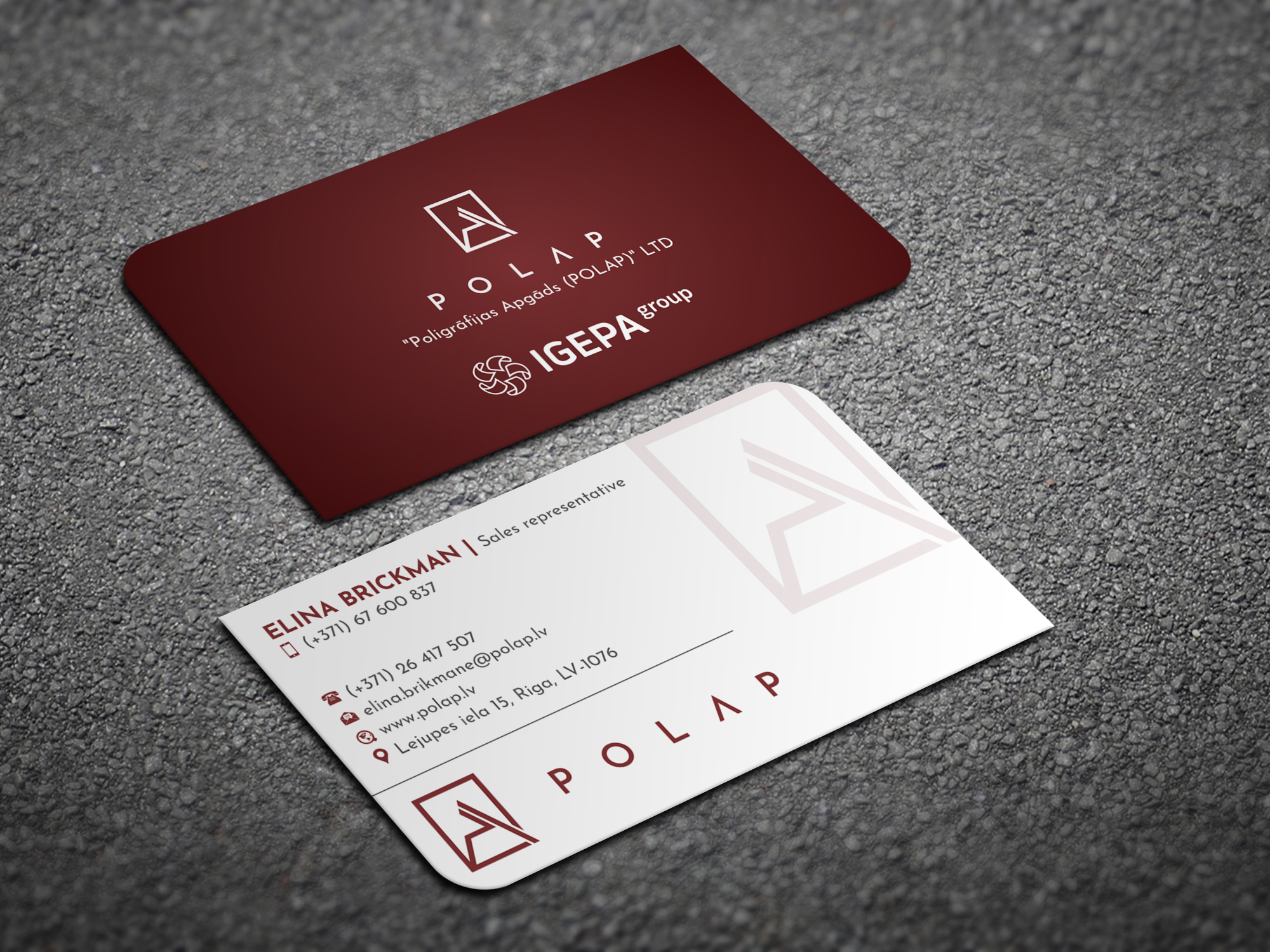 Business Card Design by Magic of Art for SIA Poligrafijas Apgads POLAP | Design #31874049