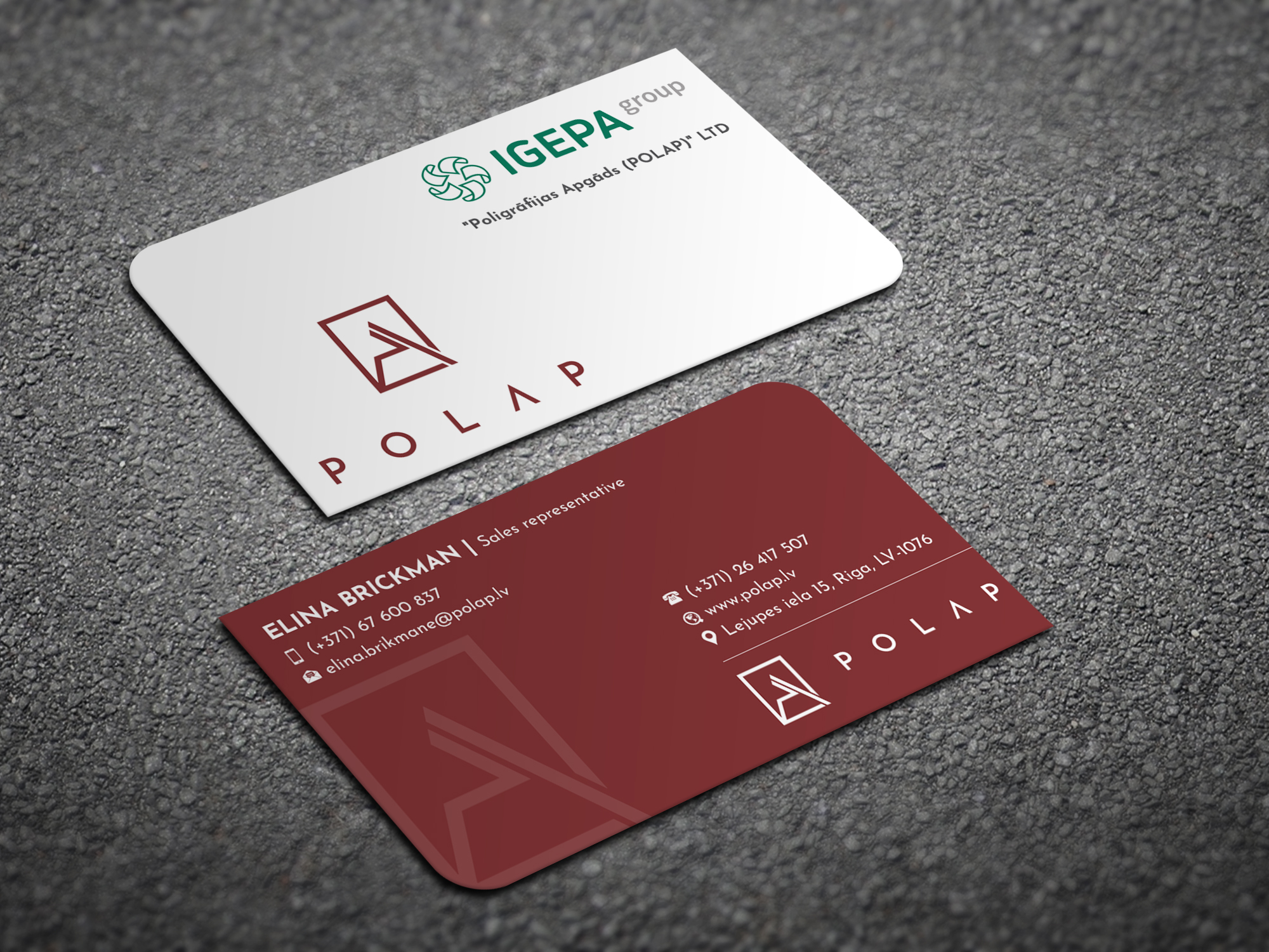Business Card Design by Magic of Art for SIA Poligrafijas Apgads POLAP | Design #31874061
