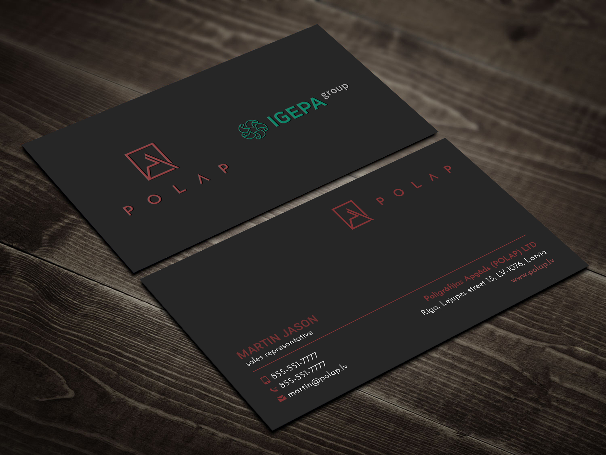 Business Card Design by Sujan4art for SIA Poligrafijas Apgads POLAP | Design #31889191