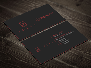 Business Card Design by Sujan4art for SIA Poligrafijas Apgads POLAP | Design: #31889193