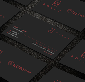 Business Card Design by Sujan4art for SIA Poligrafijas Apgads POLAP | Design: #31889198
