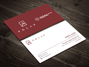 Business Card Design by Sujan4art for SIA Poligrafijas Apgads POLAP | Design: #31889204