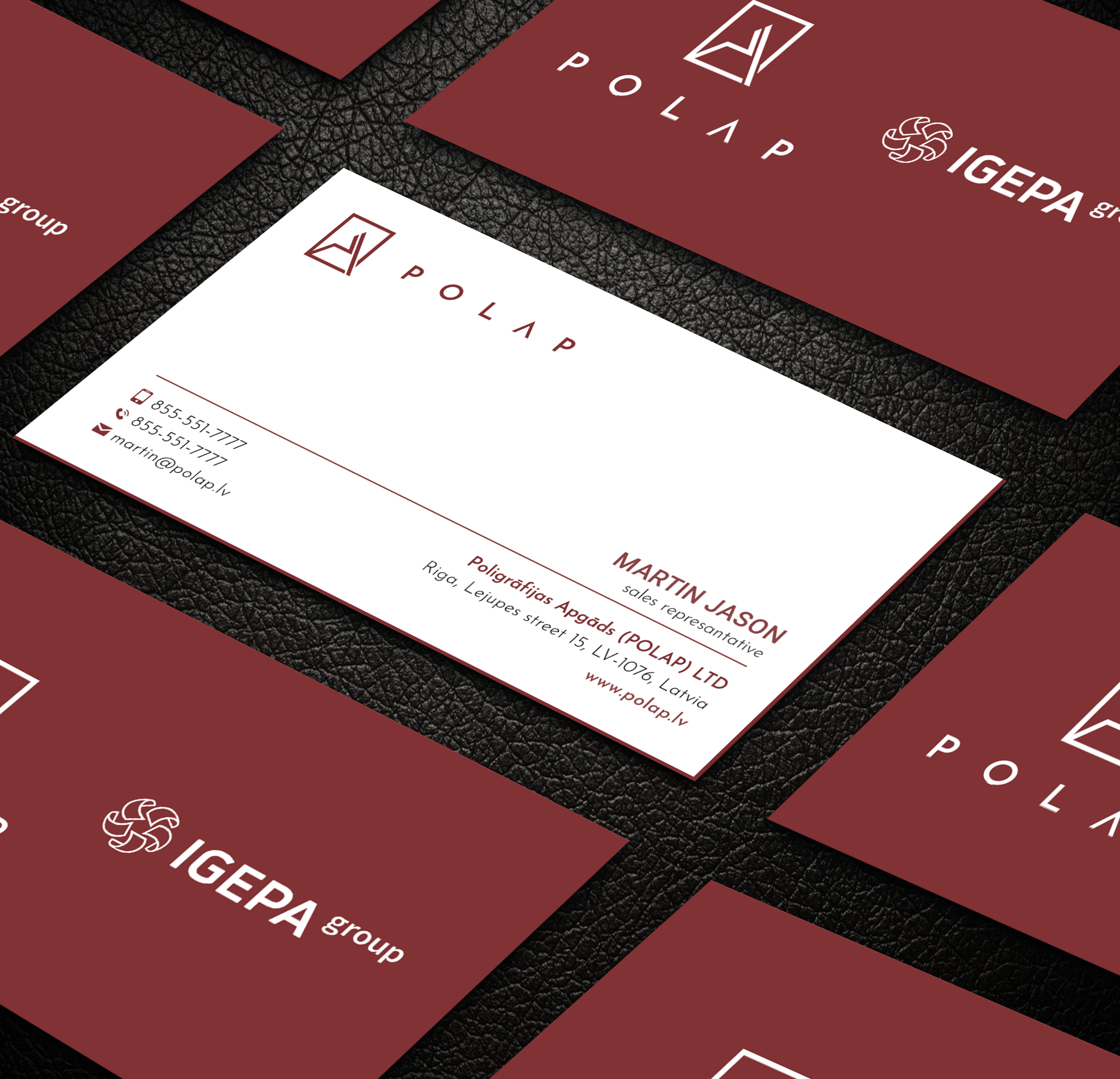 Business Card Design by Sujan4art for SIA Poligrafijas Apgads POLAP | Design #31889207