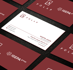 Visitenkarten-Design von Sujan4art für SIA Poligrafijas Apgads POLAP | Design: #31889207