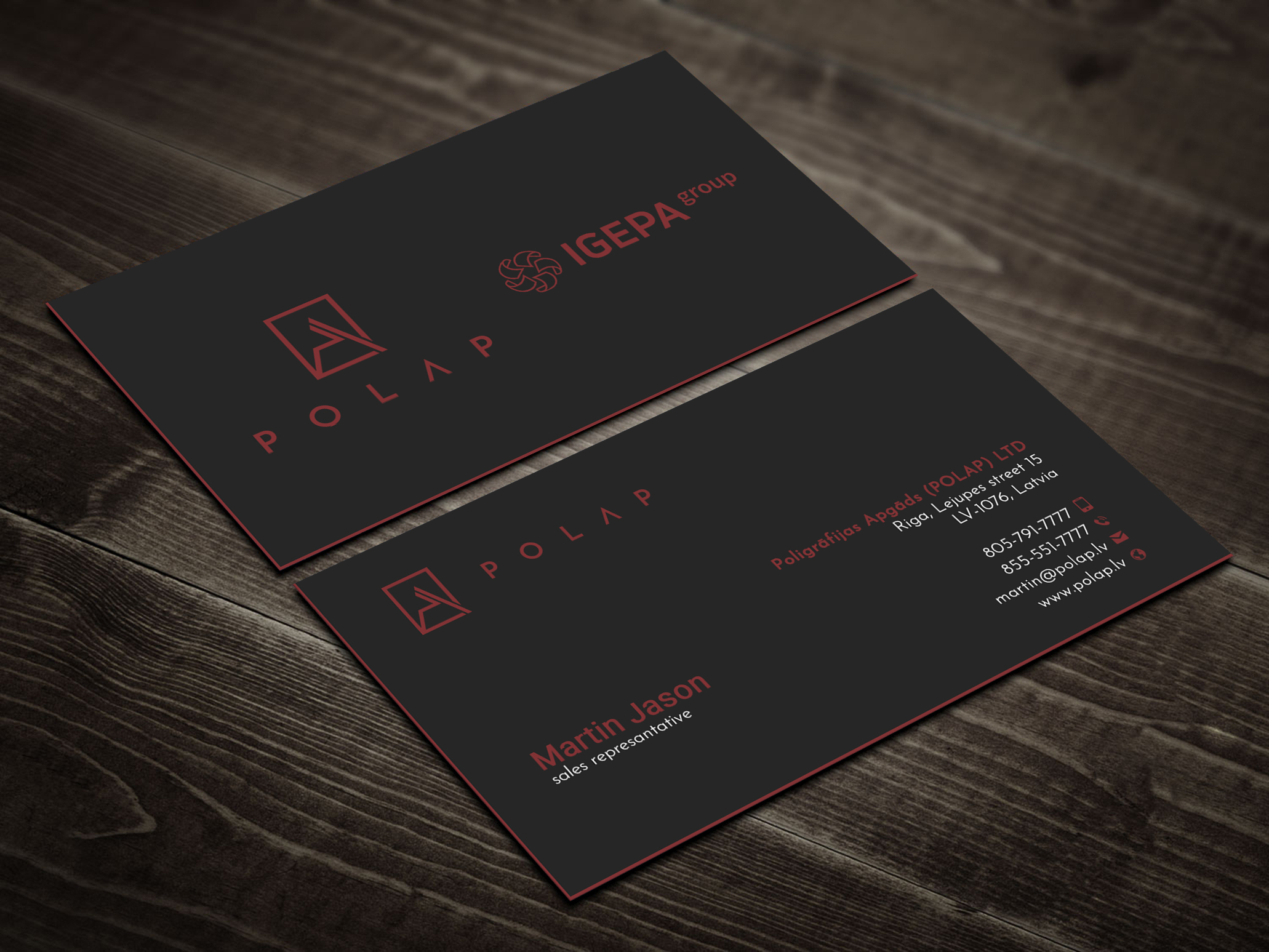 Business Card Design by Sujan4art for SIA Poligrafijas Apgads POLAP | Design #31889222
